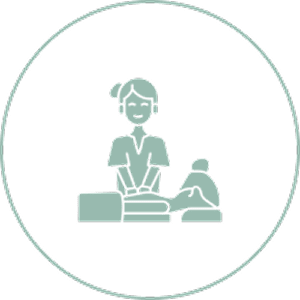 Spa therapy illustration symbol