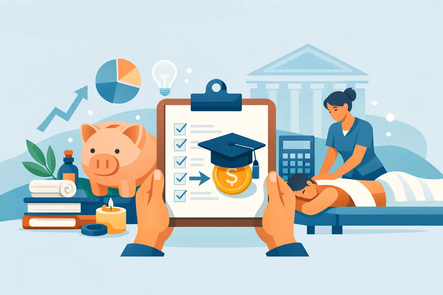 How to Finance Massage Education With a Plan