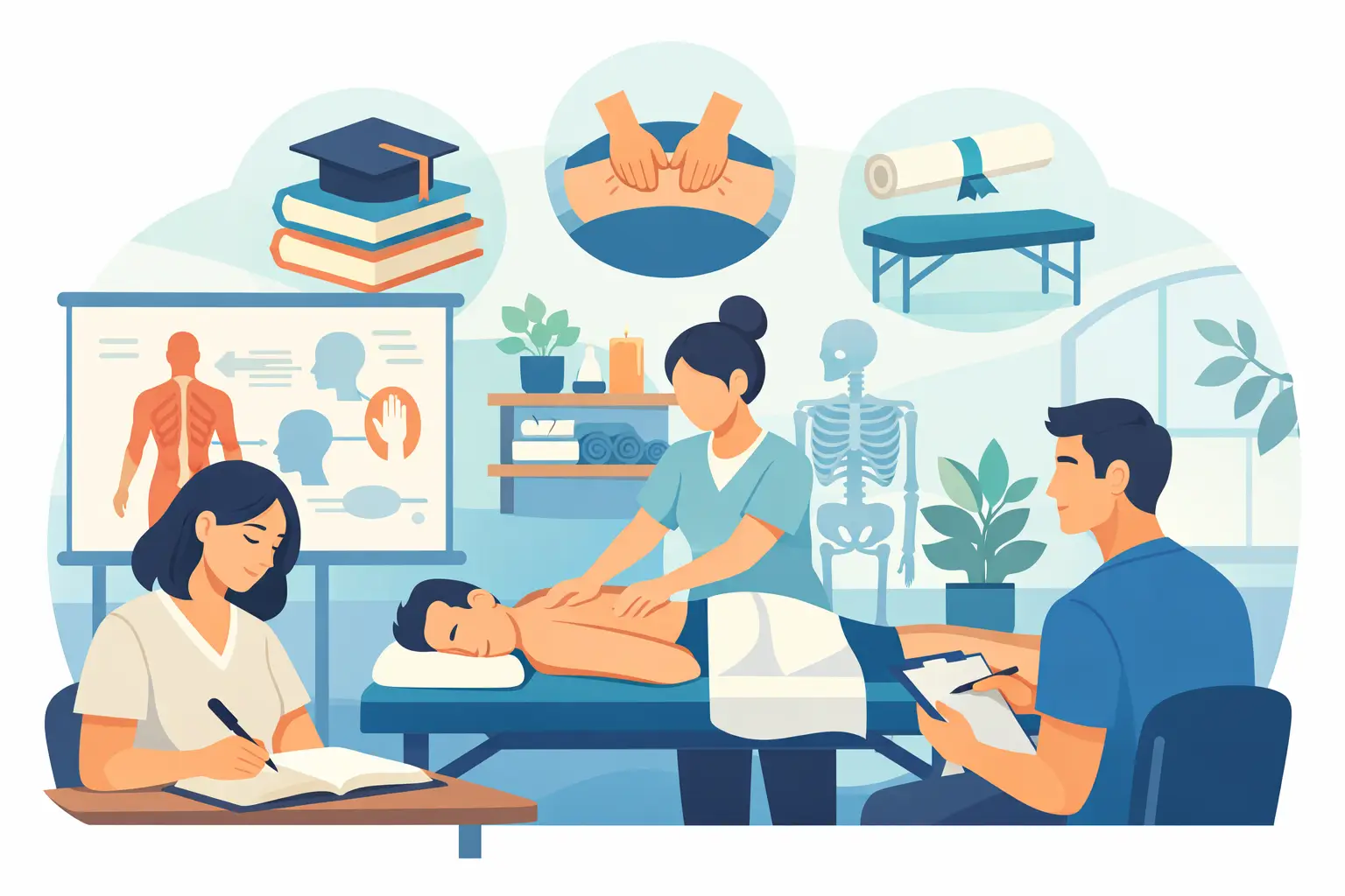 What Is Massage Therapy School Like for Adults?